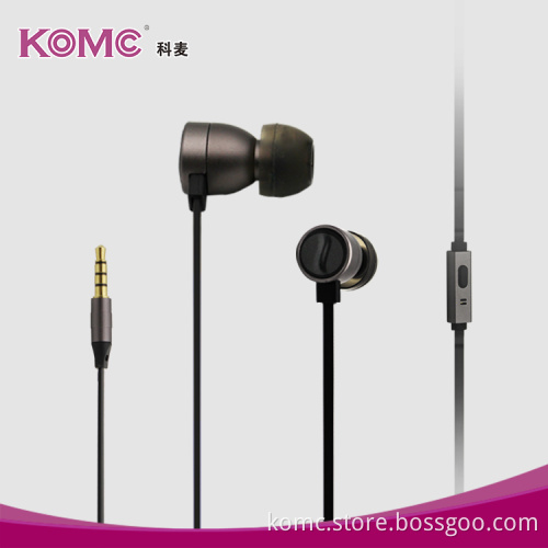 Wired Stereo mobile earphone with mic OEM ODM